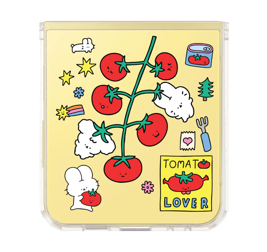 fluffy bunny tomato lover