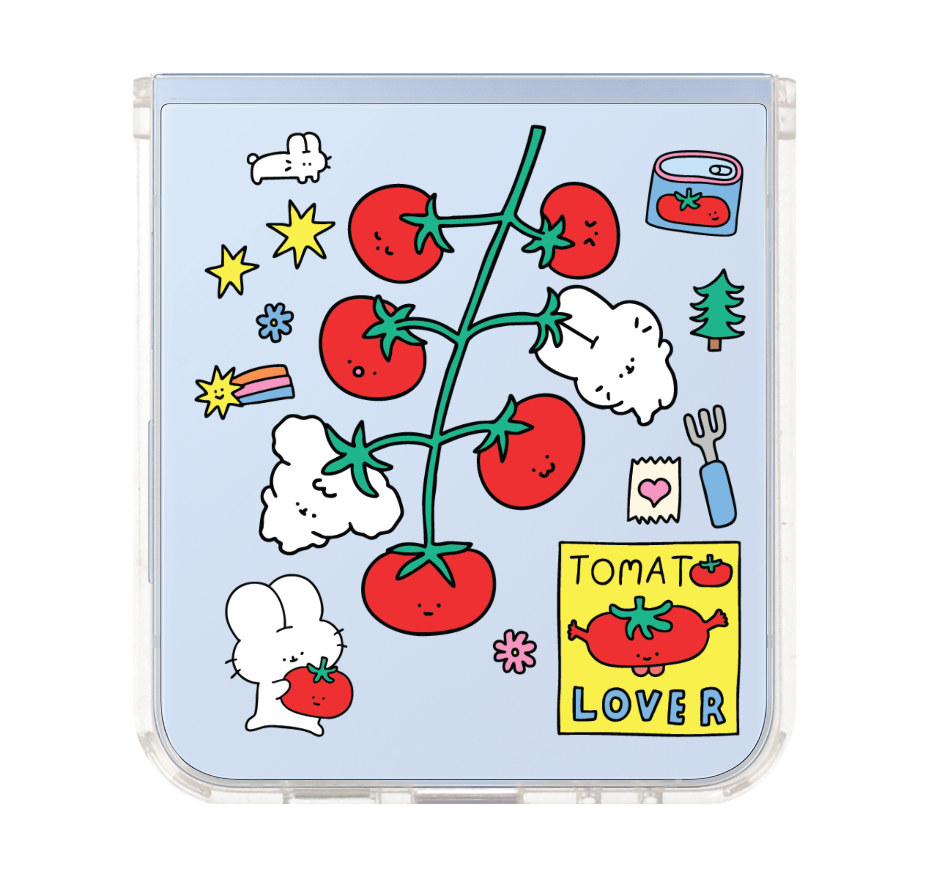 fluffy bunny tomato lover