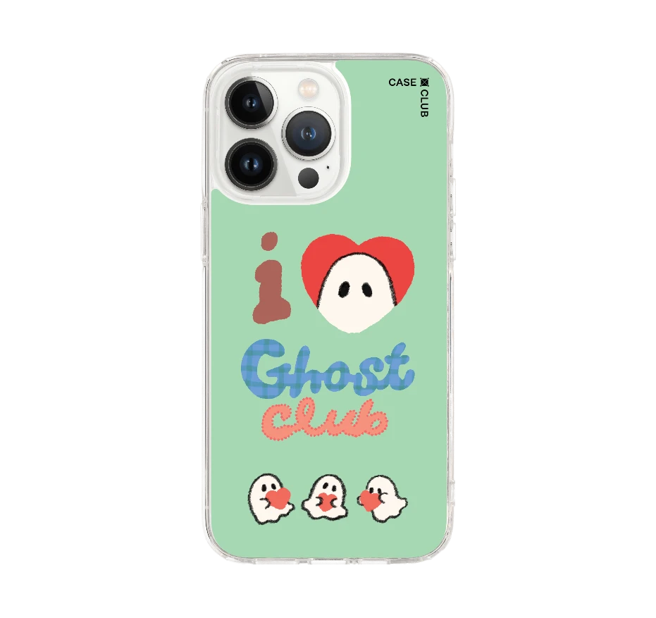 i love ghost club green