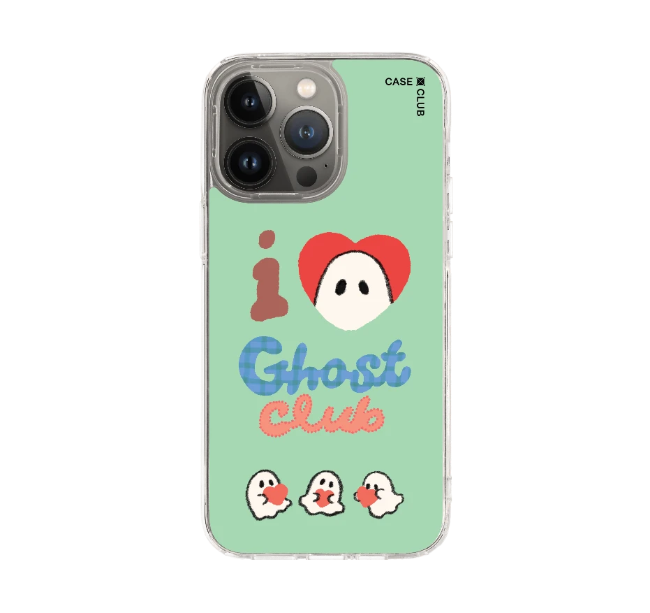 i love ghost club green
