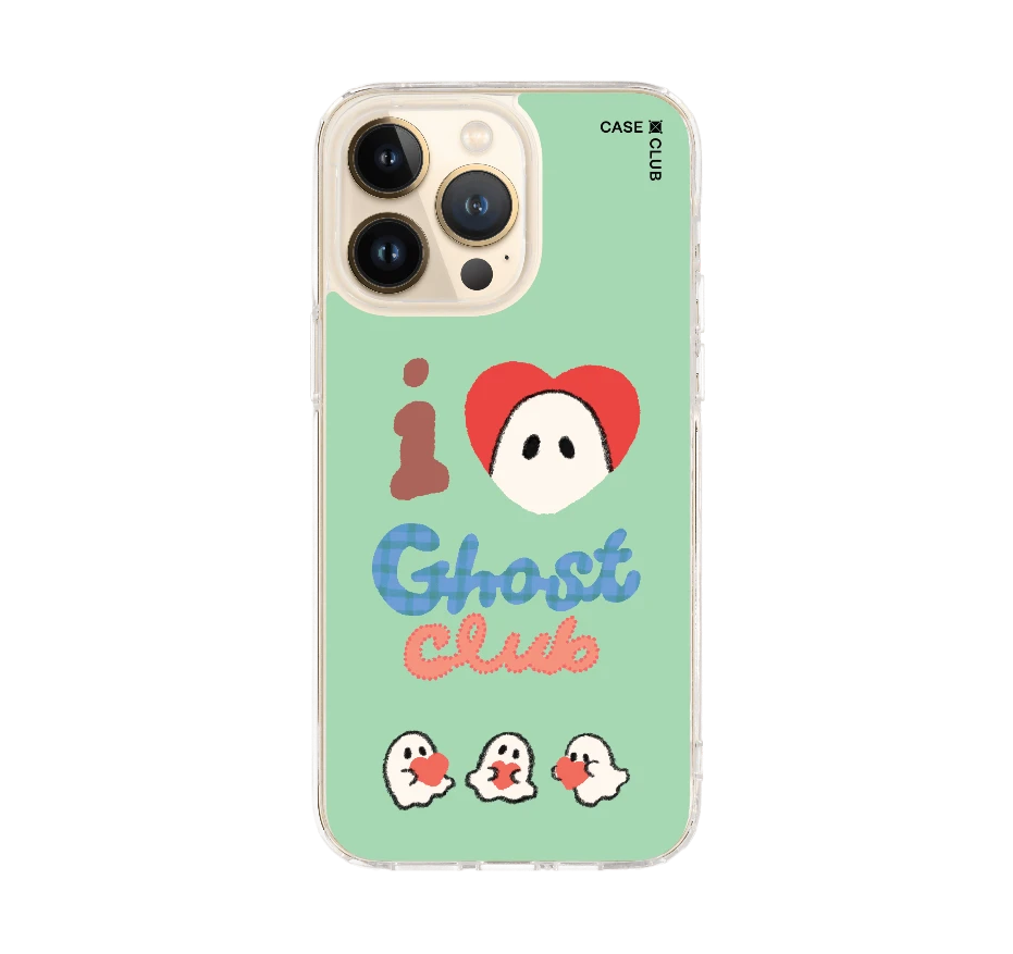 i love ghost club green