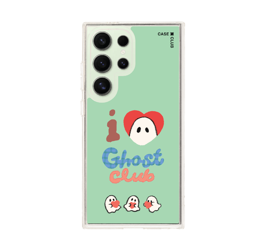 i love ghost club green