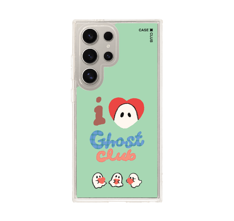i love ghost club green