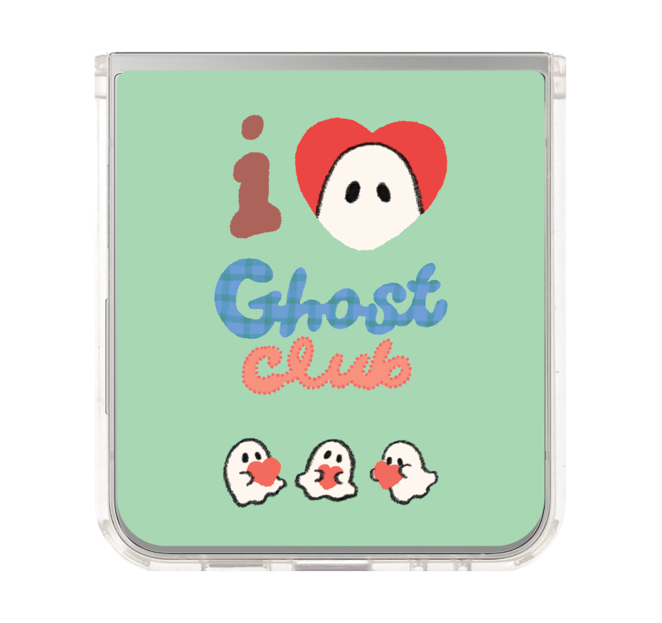 i love ghost club green