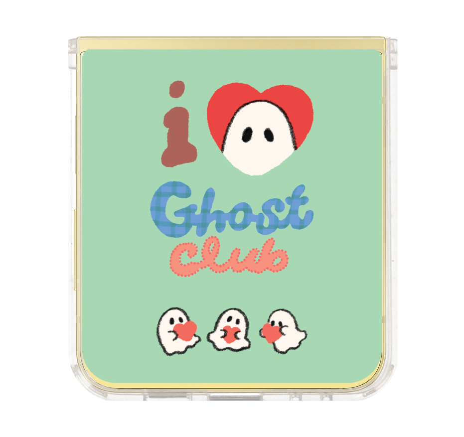 i love ghost club green