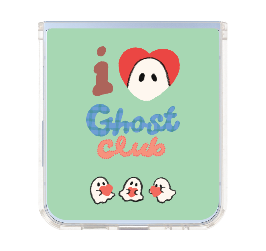 i love ghost club green