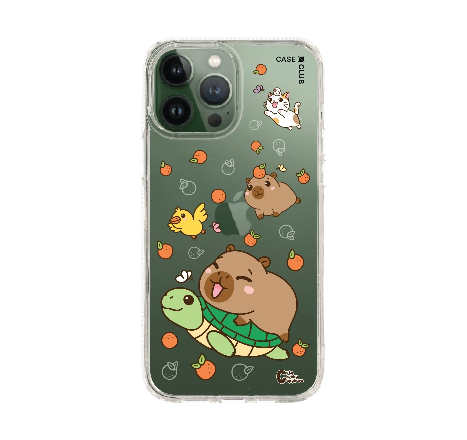 cute chubby capybara mix animal