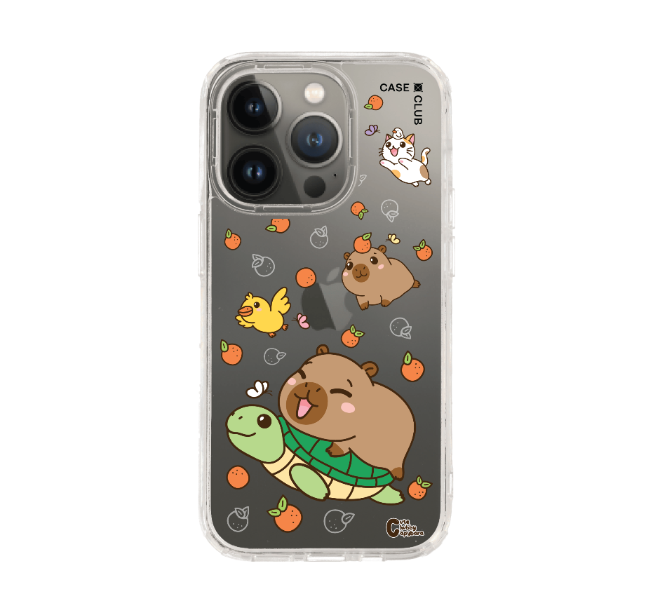 cute chubby capybara mix animal