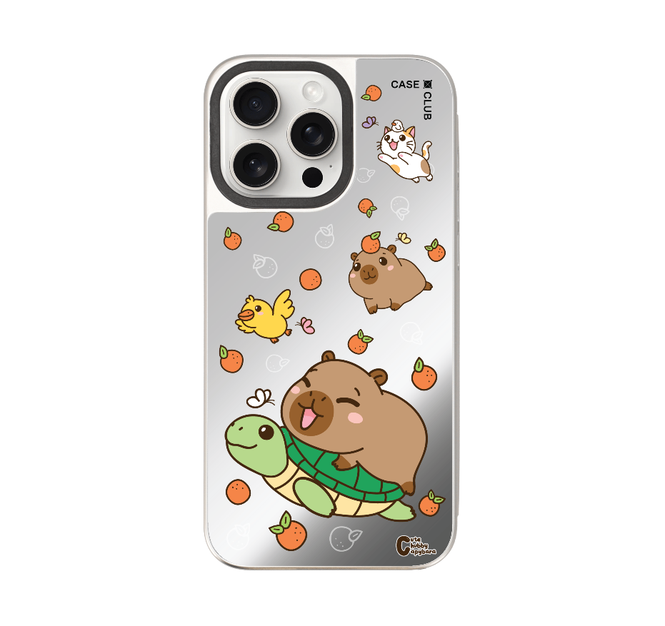 cute chubby capybara mix animal