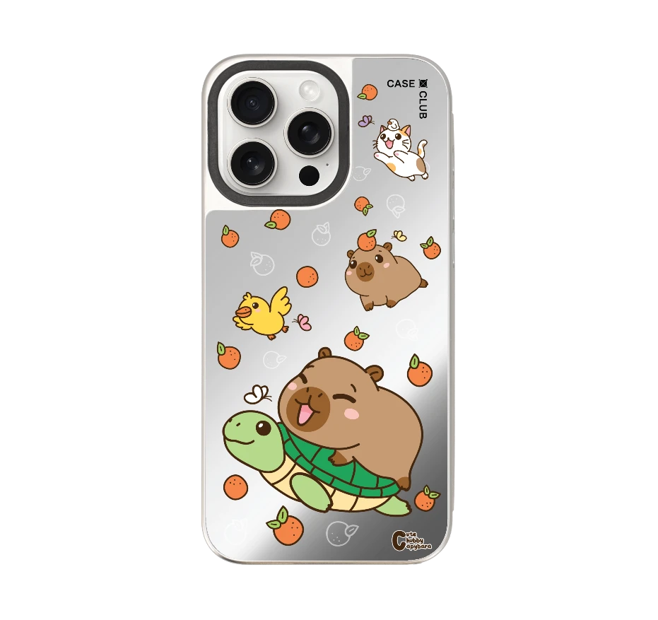 cute chubby capybara mix animal