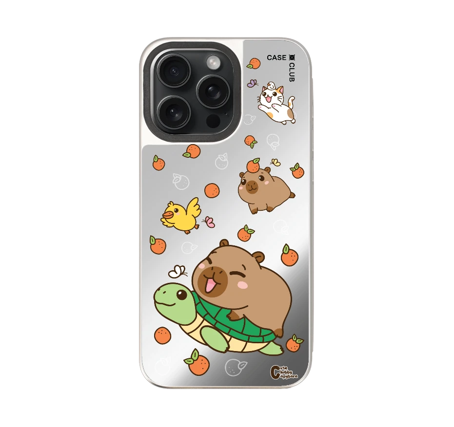 cute chubby capybara mix animal