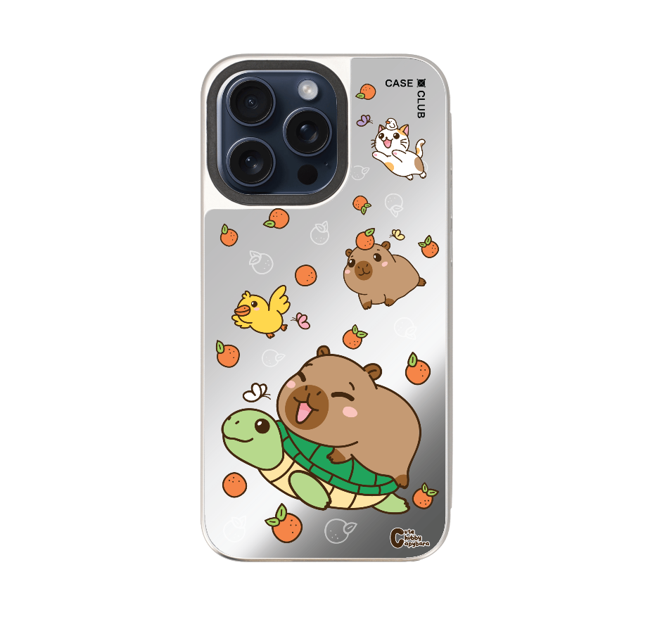 cute chubby capybara mix animal
