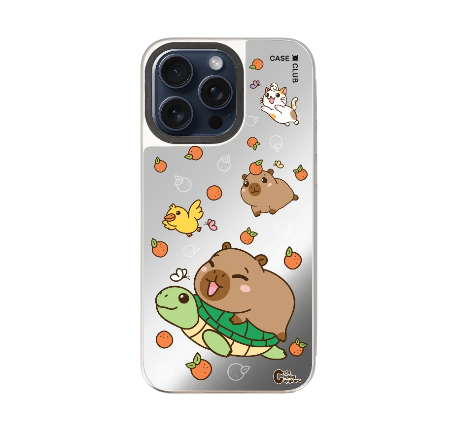 cute chubby capybara mix animal