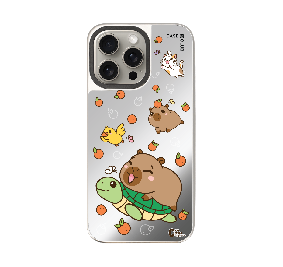 cute chubby capybara mix animal
