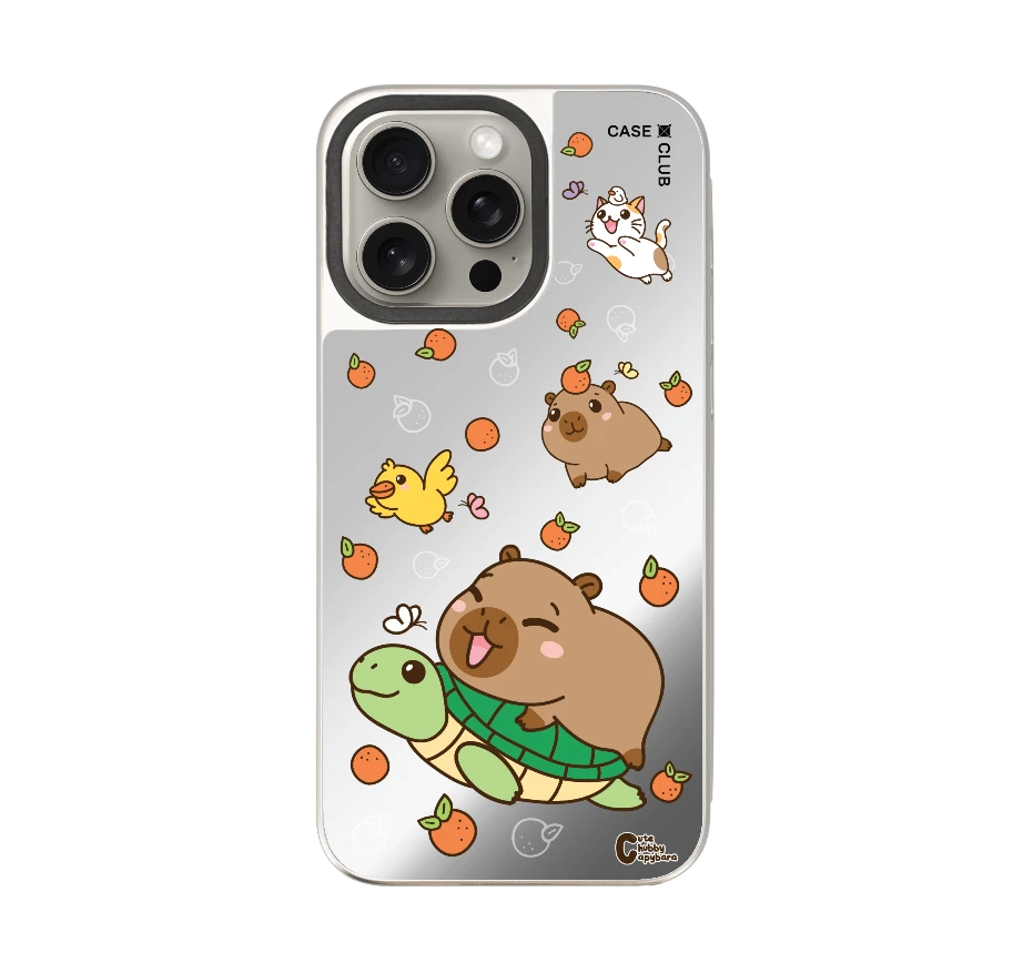 cute chubby capybara mix animal