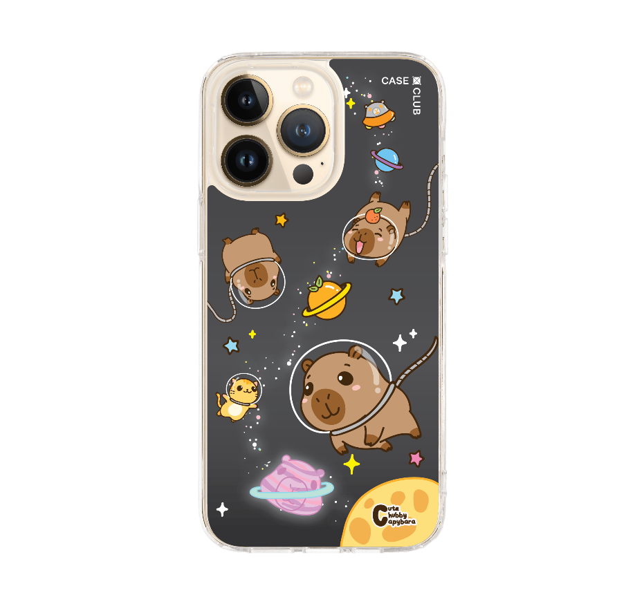cute chubby capybara universe