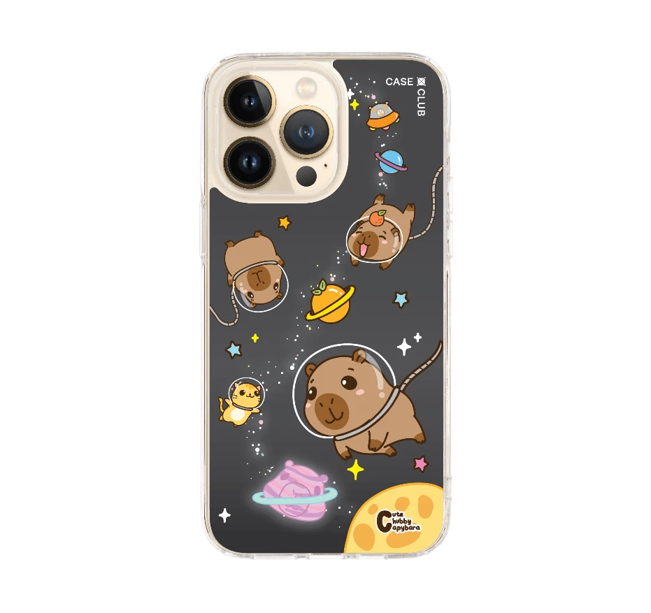 cute chubby capybara universe