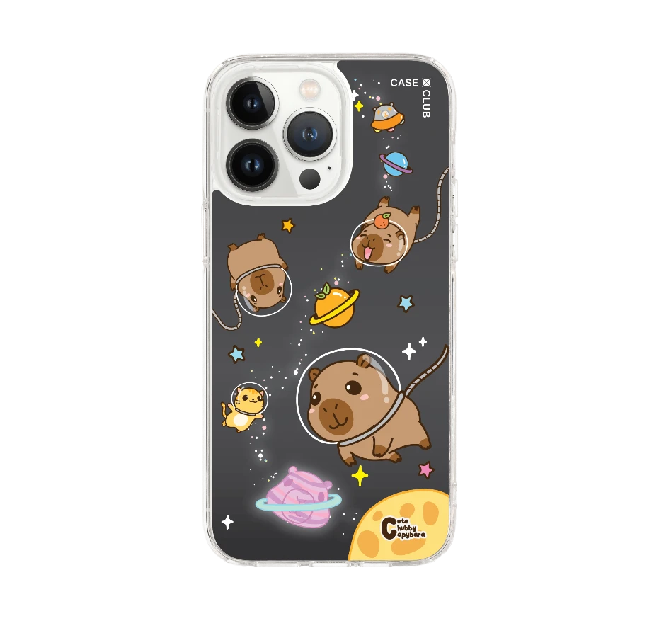 cute chubby capybara universe