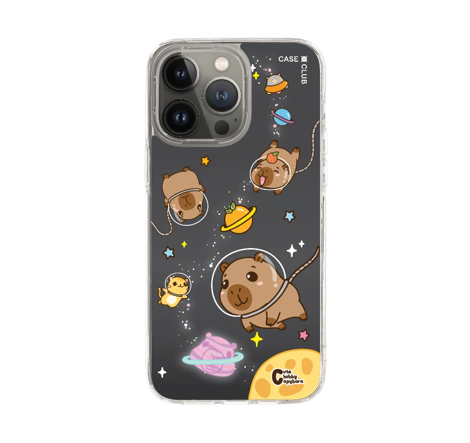 cute chubby capybara universe