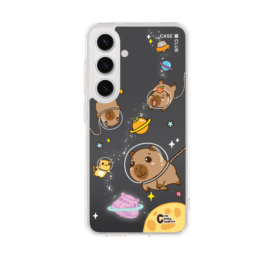 cute chubby capybara universe