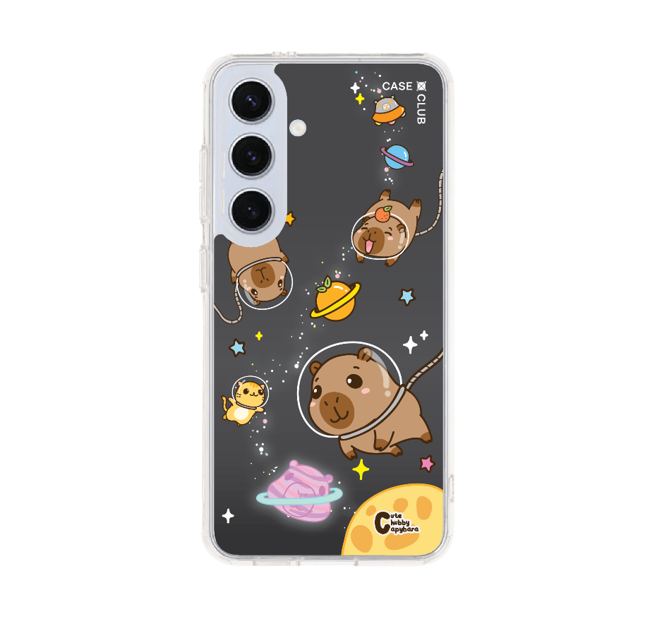 cute chubby capybara universe