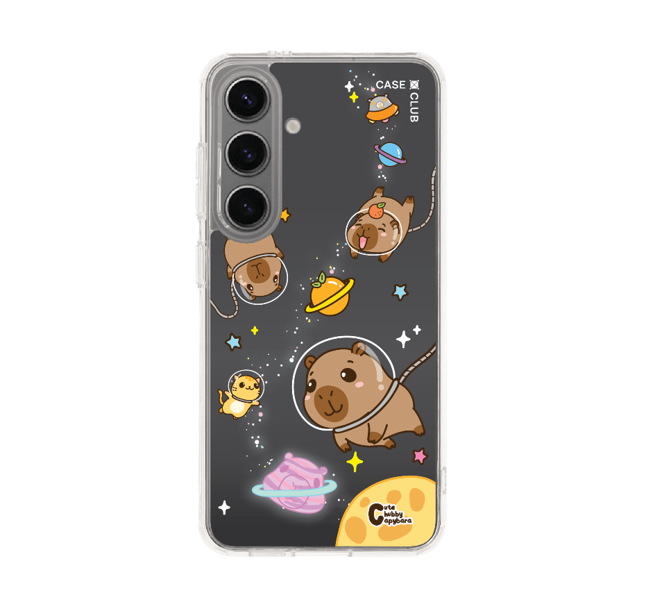 cute chubby capybara universe