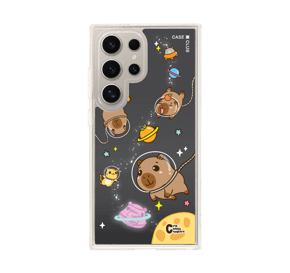 cute chubby capybara universe