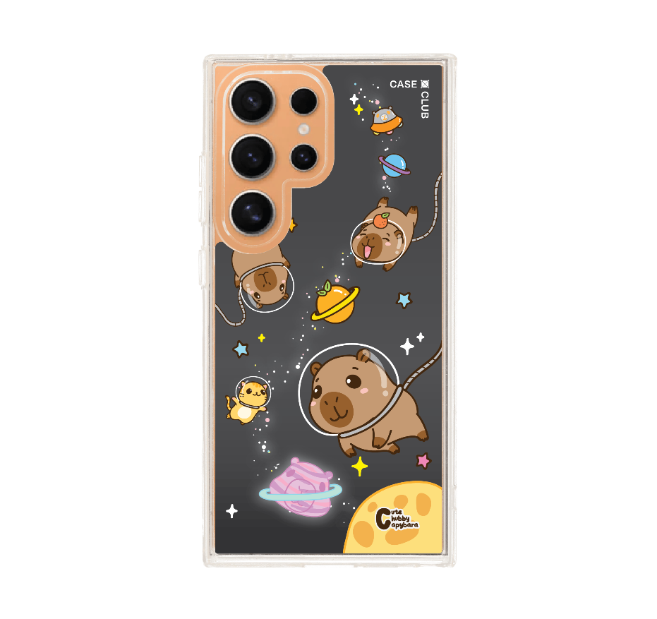 cute chubby capybara universe