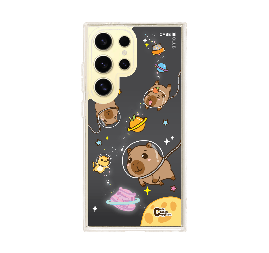 cute chubby capybara universe