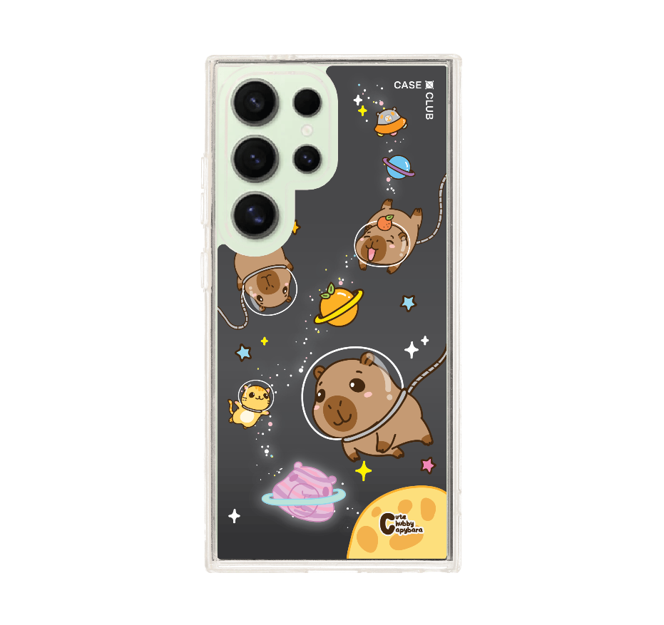 cute chubby capybara universe