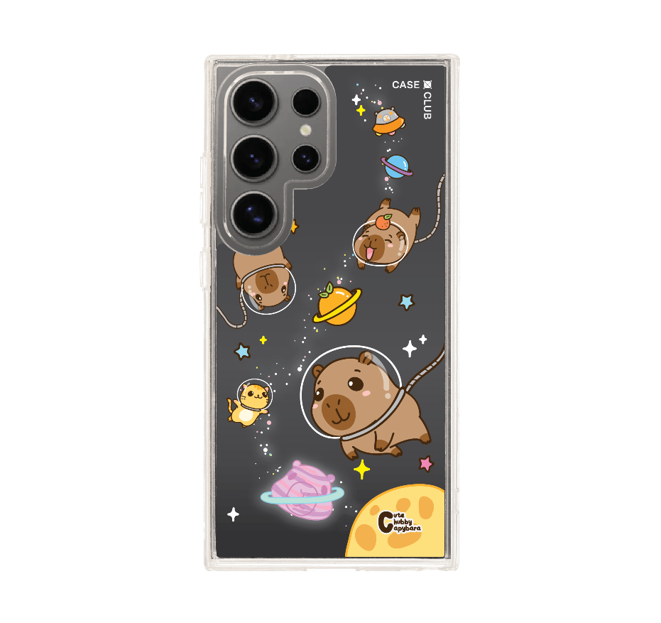 cute chubby capybara universe