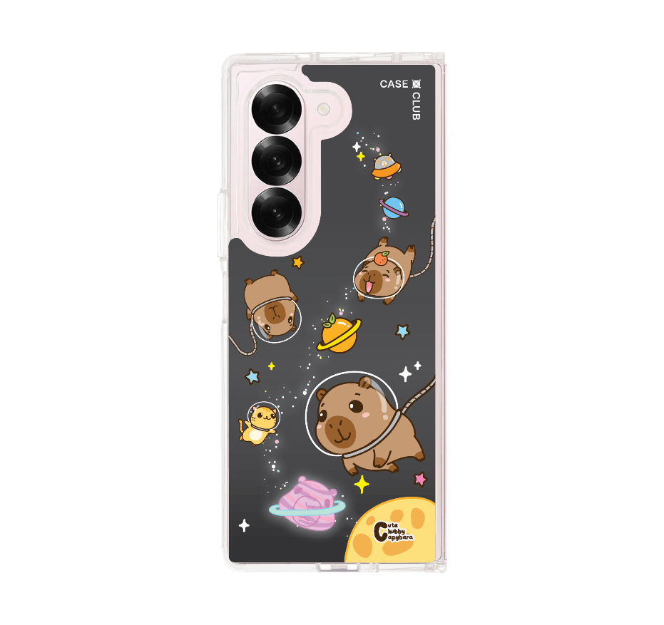 cute chubby capybara universe