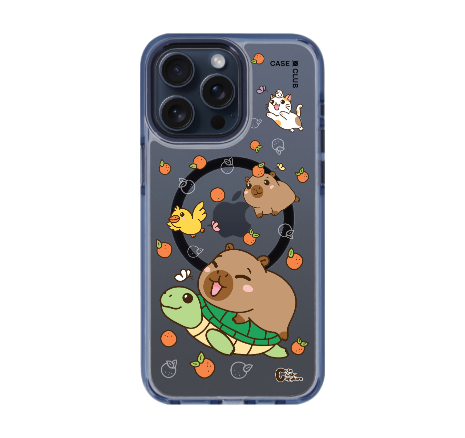cute chubby capybara mix animal