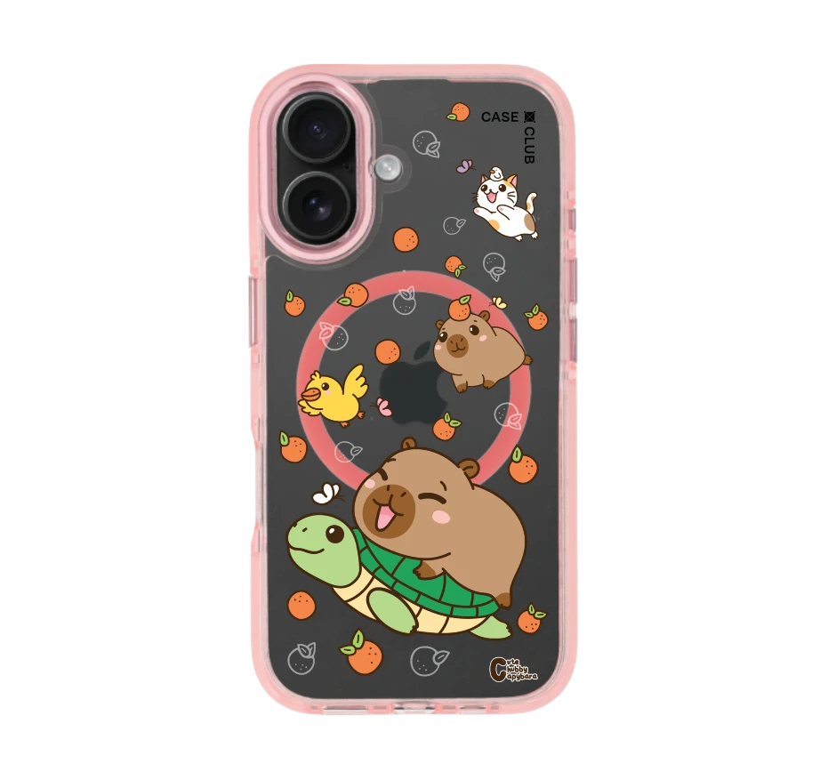 cute chubby capybara mix animal