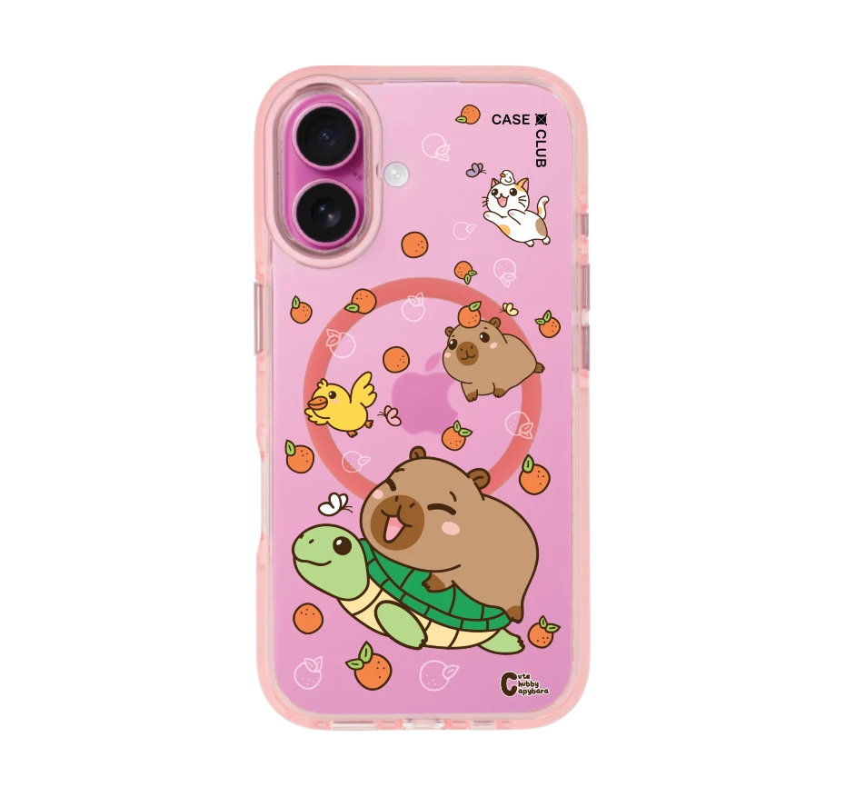 cute chubby capybara mix animal