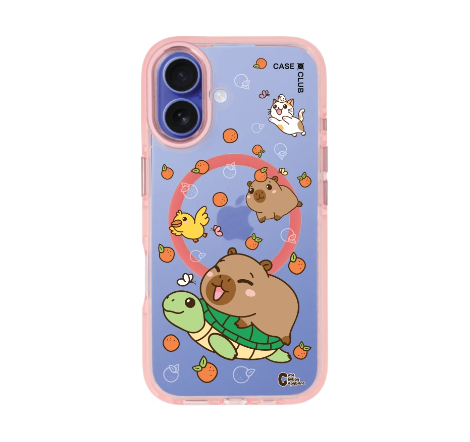 cute chubby capybara mix animal