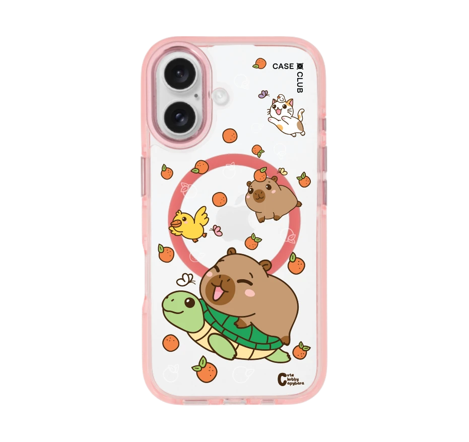 cute chubby capybara mix animal