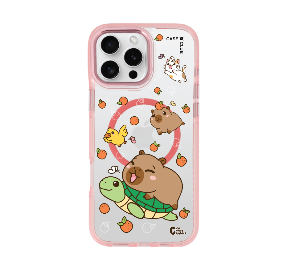 cute chubby capybara mix animal