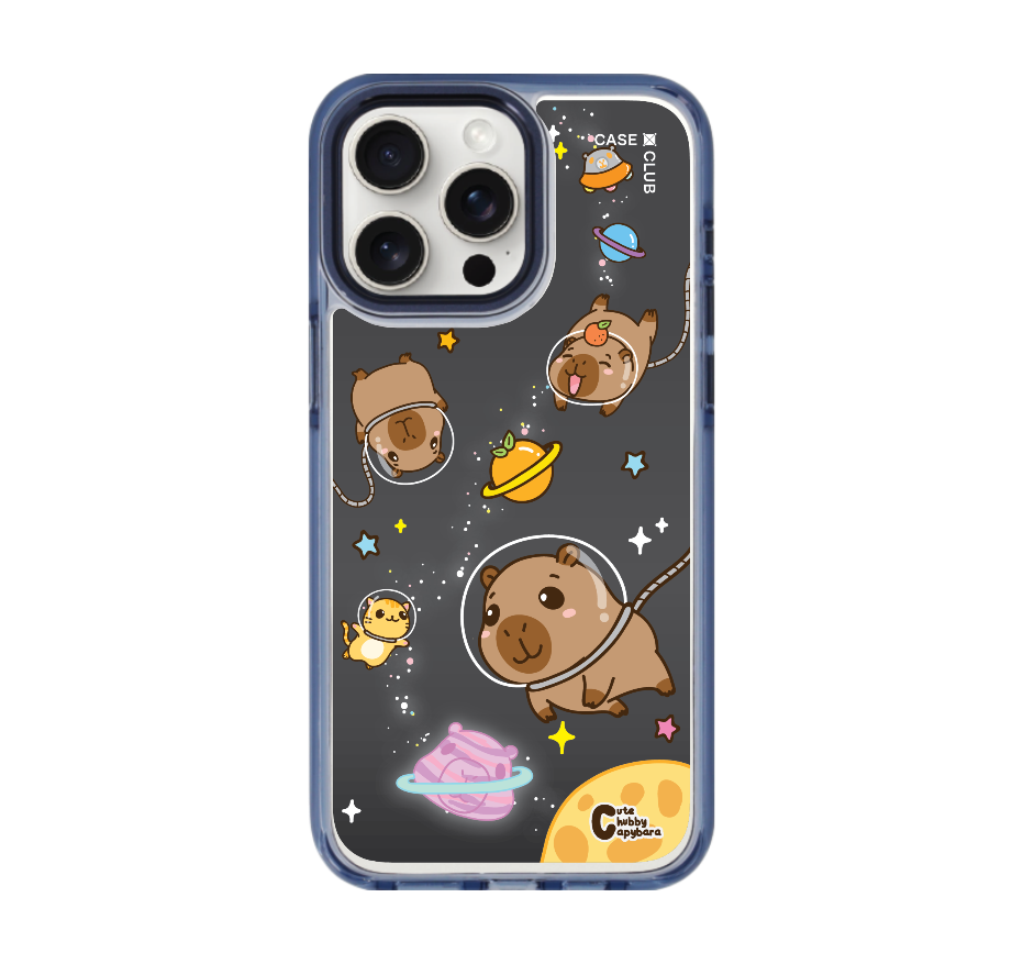 cute chubby capybara universe