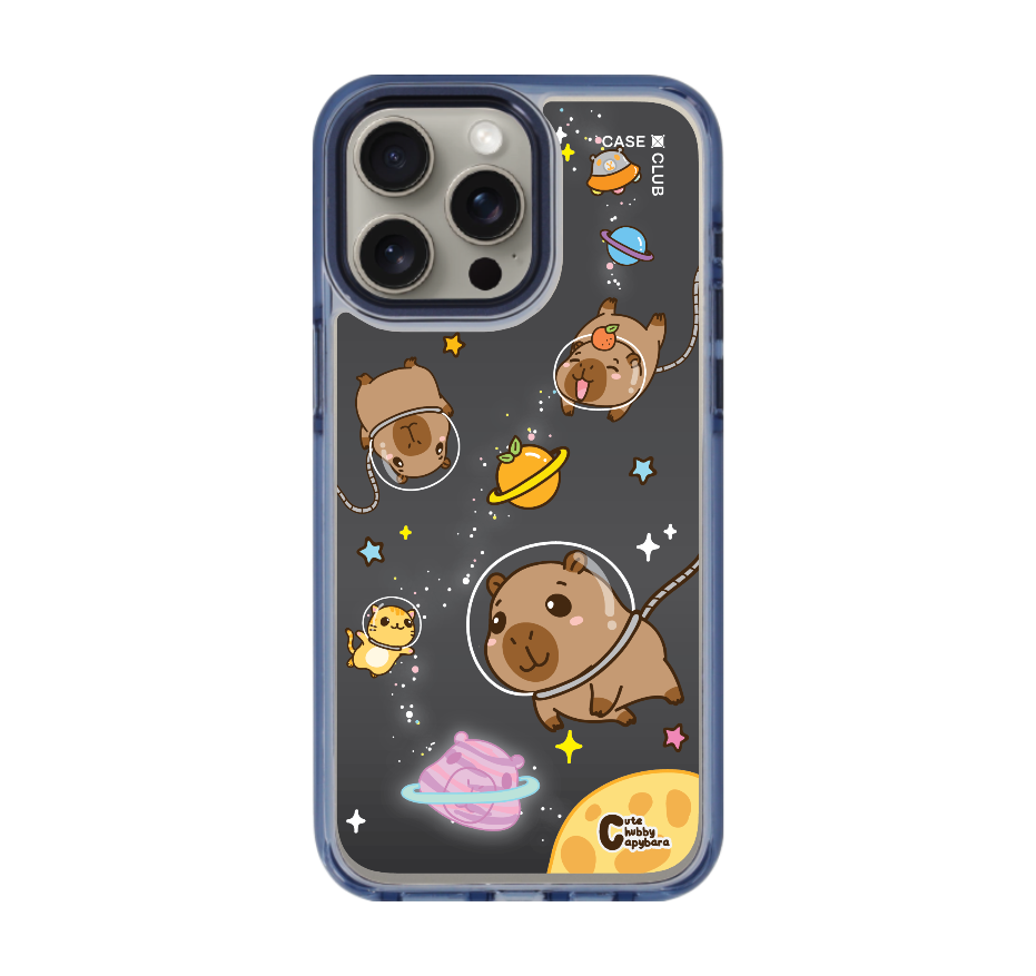 cute chubby capybara universe