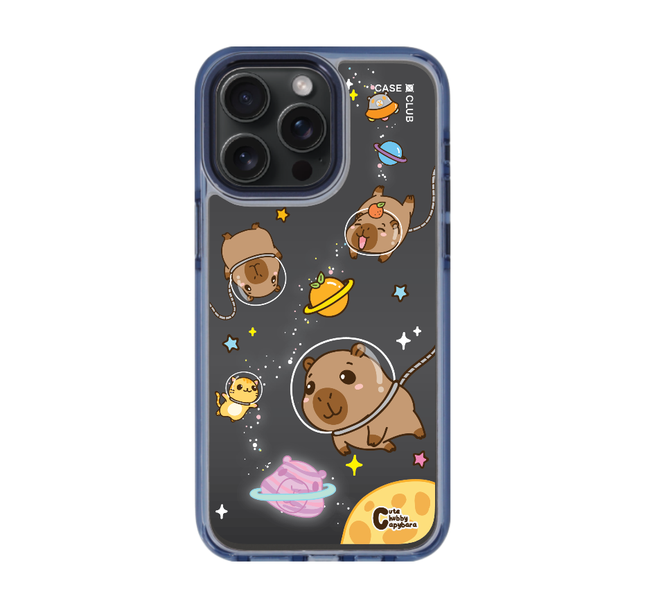 cute chubby capybara universe