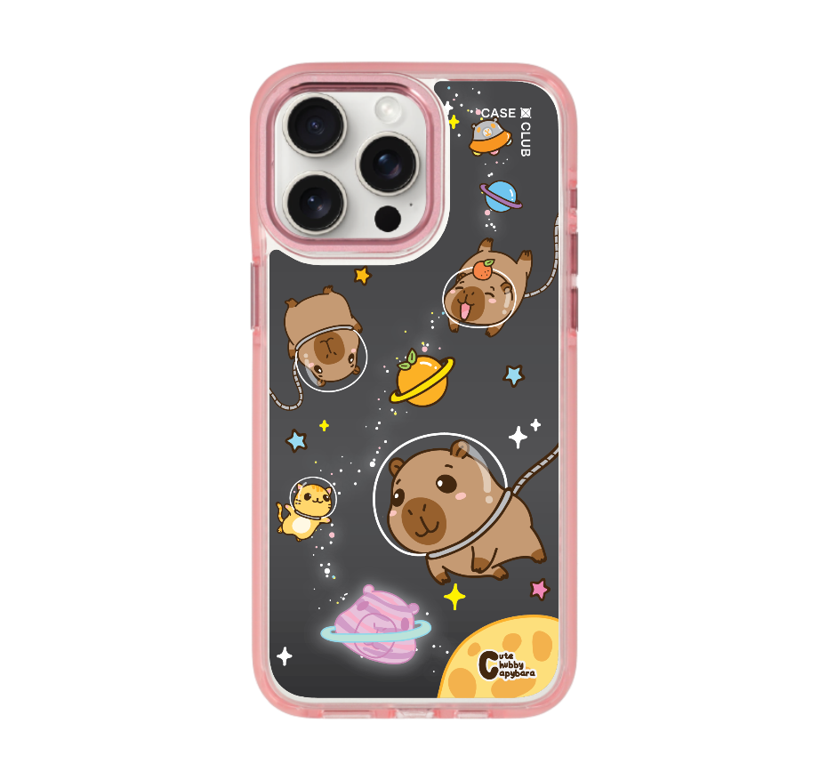 cute chubby capybara universe