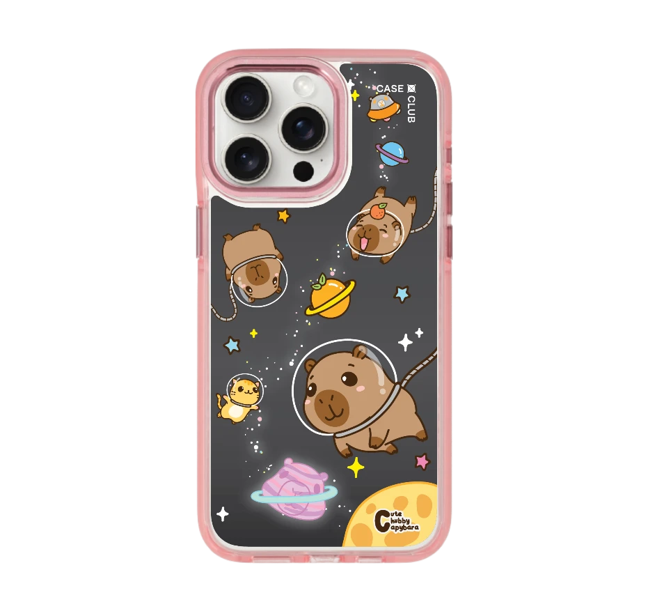 cute chubby capybara universe