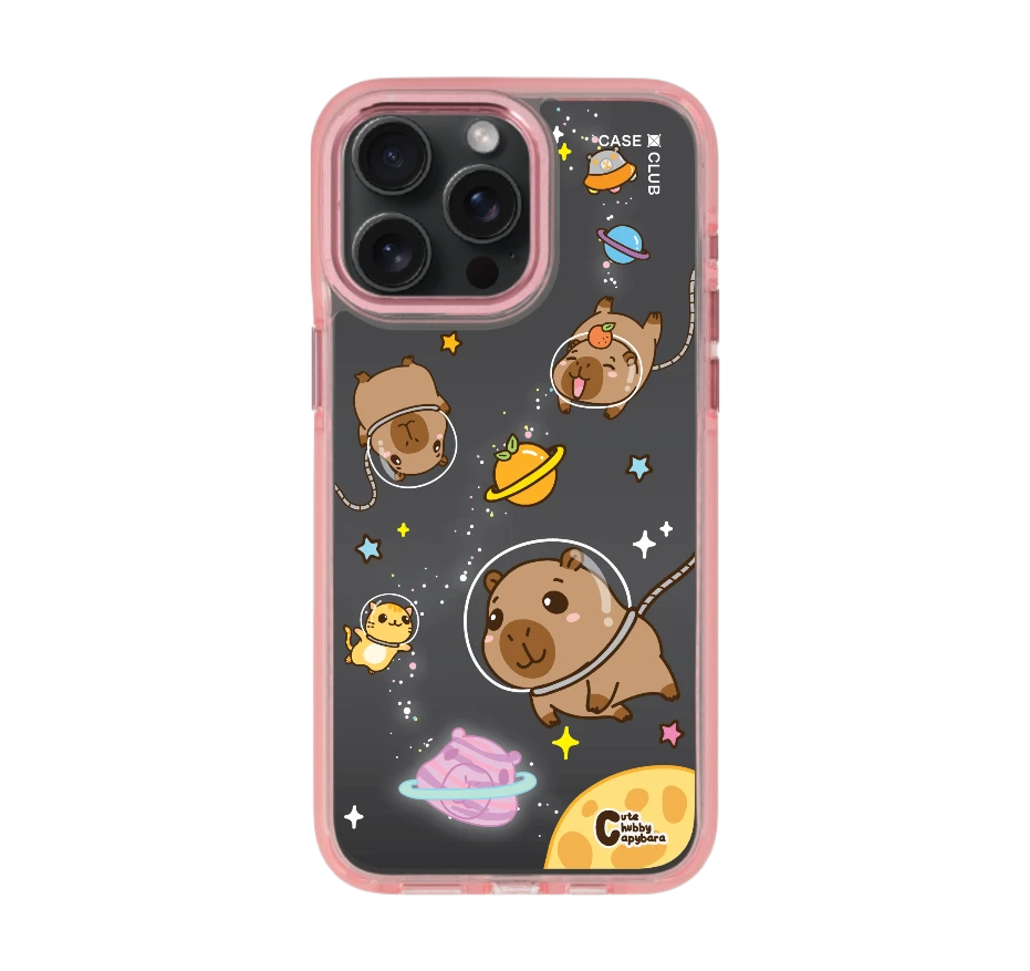 cute chubby capybara universe