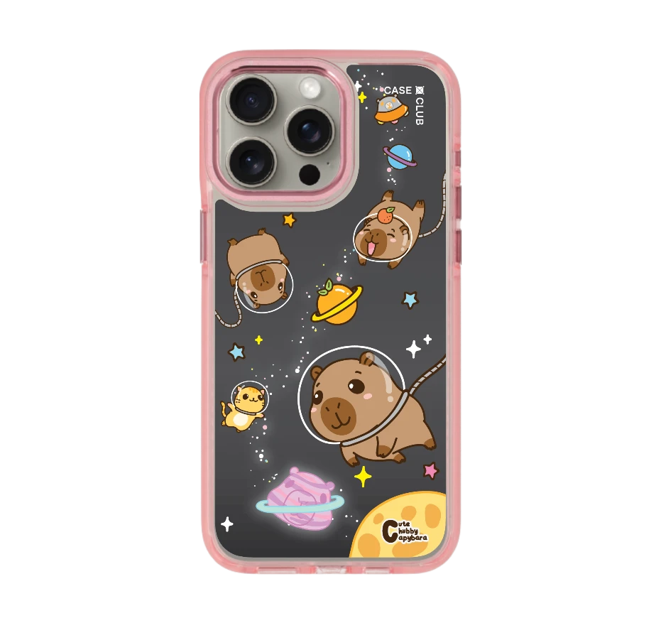 cute chubby capybara universe