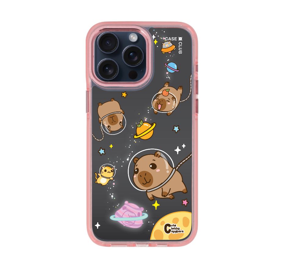 cute chubby capybara universe