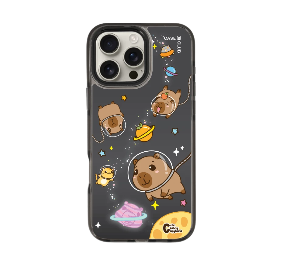 cute chubby capybara universe