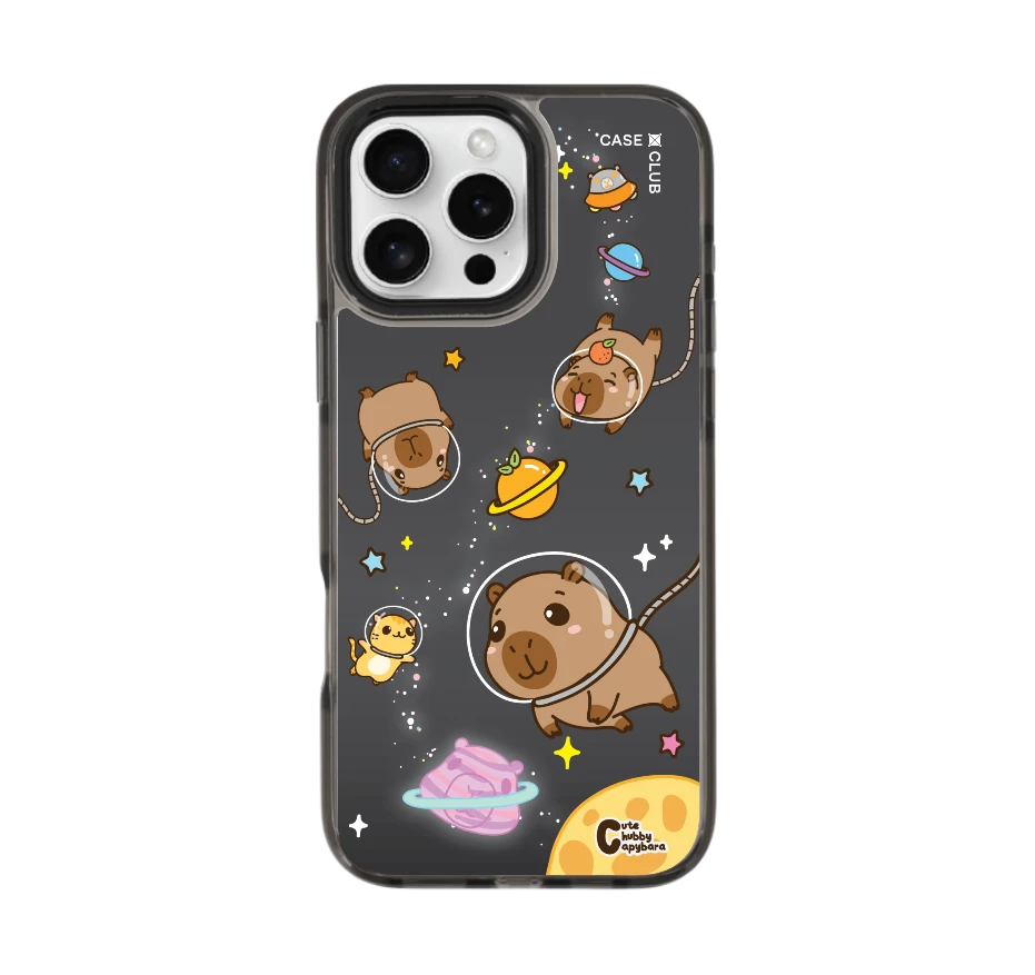 cute chubby capybara universe