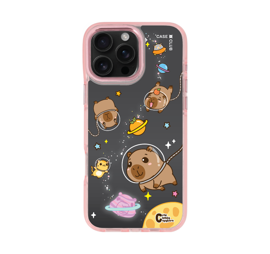 cute chubby capybara universe