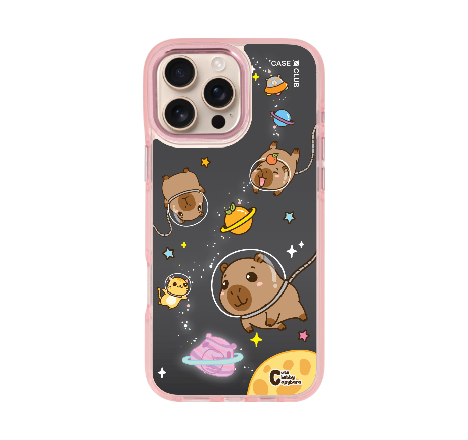 cute chubby capybara universe
